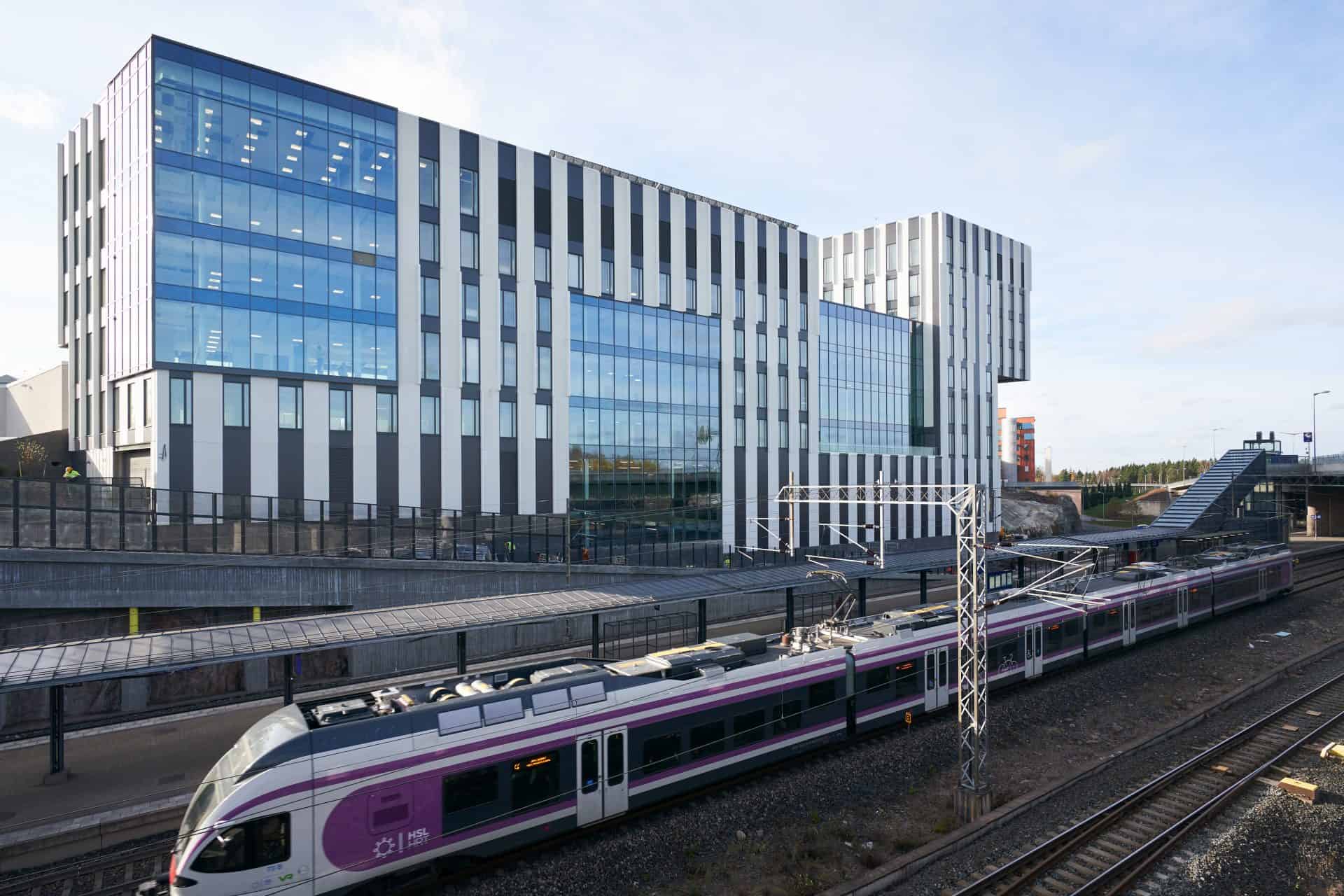 Commercial office and retail buildings